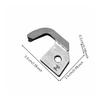 Coverstitch Machine Left Trimming Component Hooked Shape Metal Part Mounting Hole