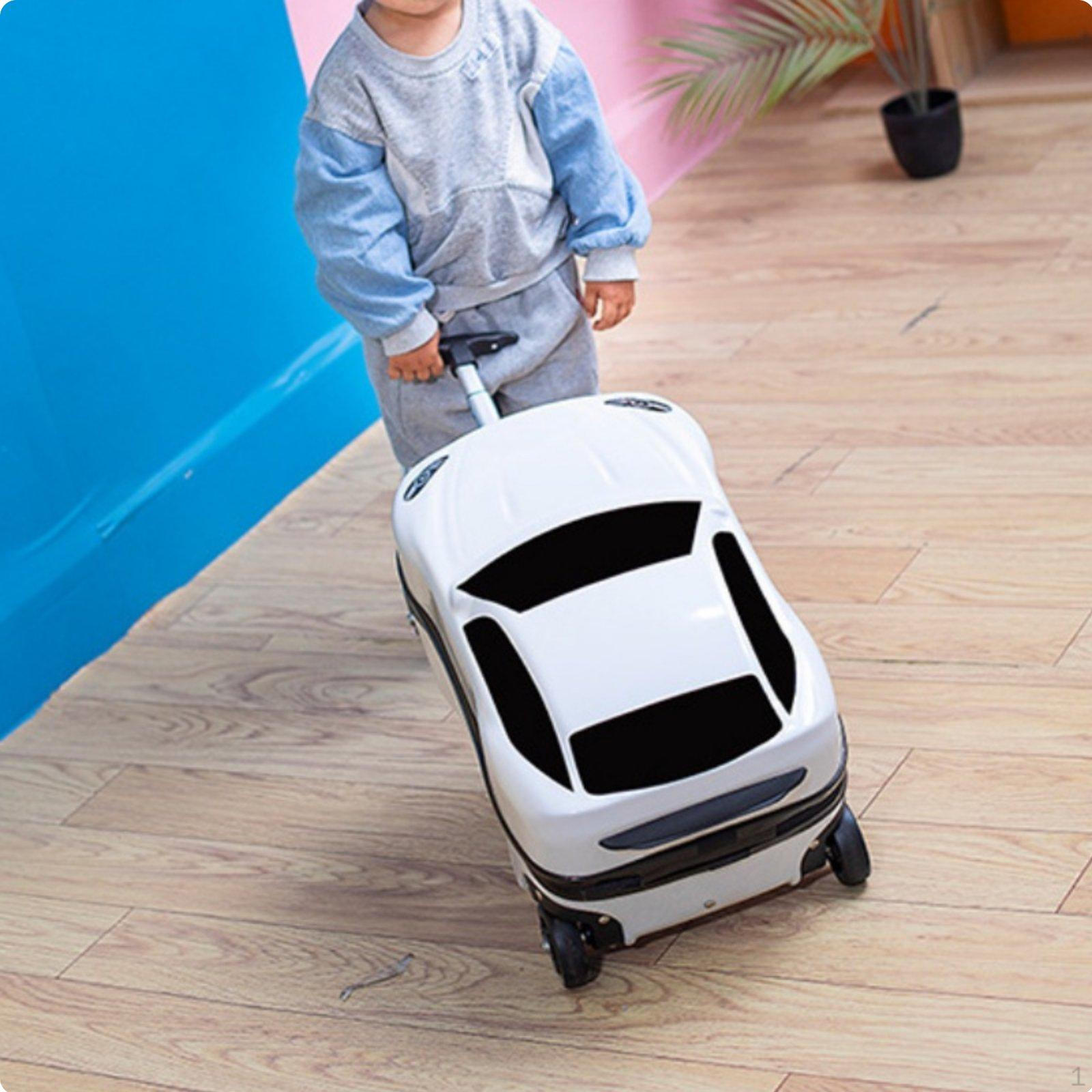 Children Luggage Sit-on Car Shape Suitcase