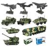 KDW Mini Tank Alloy Model Missile Armored Vehicle Toy for Kids