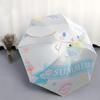 1pc Summer Ice Cream Cinnamoroll Pattern Pattern Automatic 3-Fold Umbrella, 8 Iron Frames, High-Value Folding Umbrella, Suitable for Office, Travel an