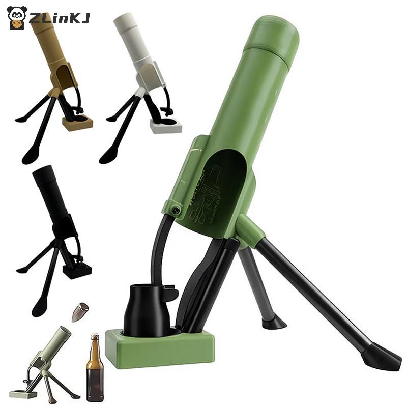 Automatic Mortar Beer Bottle Opener Hands Free Design Press Type for Home Party Bar Decor Easily Remove Caps