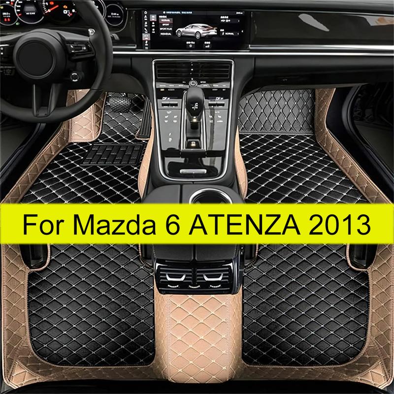 Car floor mats for Mazda 6 ATENZA 2013  auto foot Pads automobile carpet cover