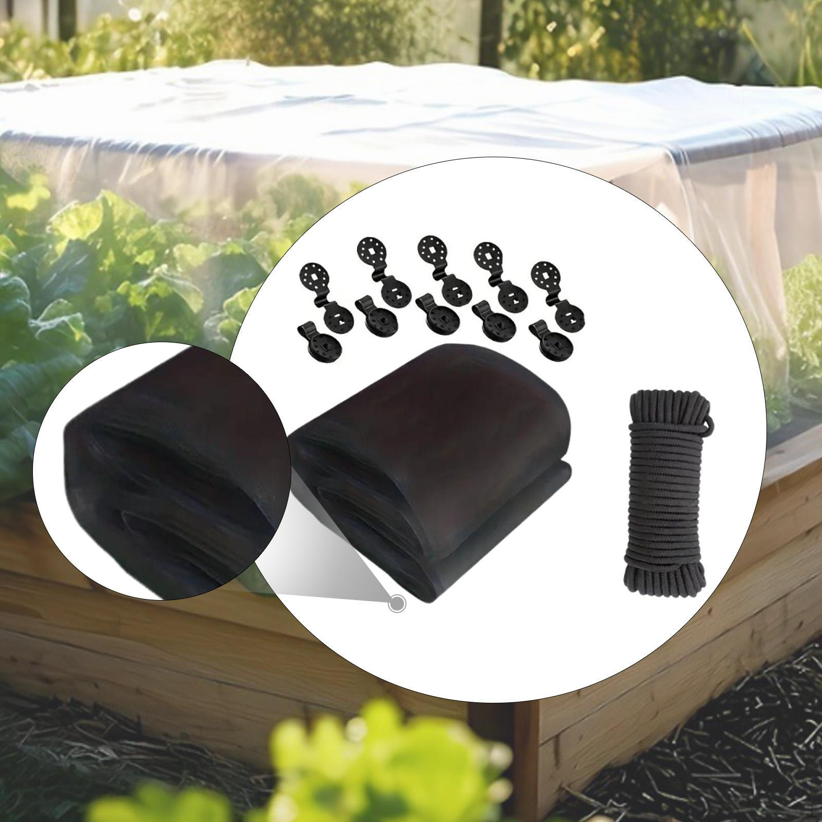 

Bird Barrier Netting for Garden Use Plant Cover Blueberry And Vegetables білий