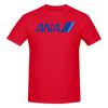 Funny ANA Airline Unisexs Printed TShirt Unisex T shirtHarajuku