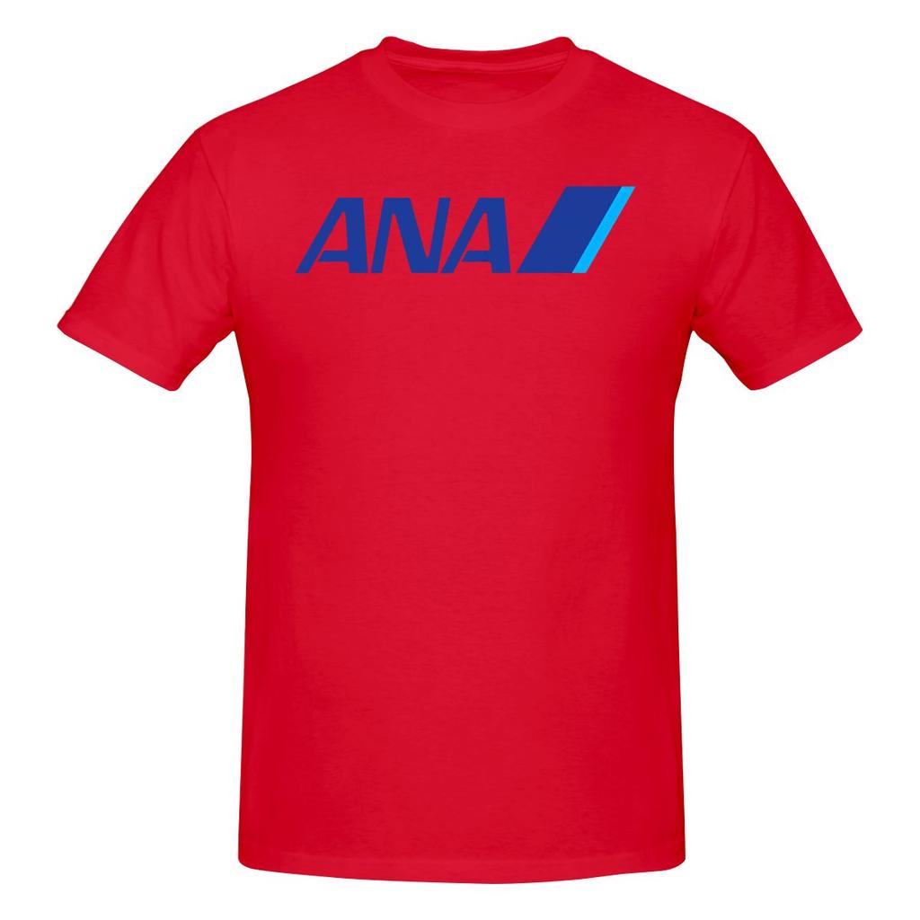 Funny ANA Airline Unisexs Printed TShirt Unisex T shirtHarajuku