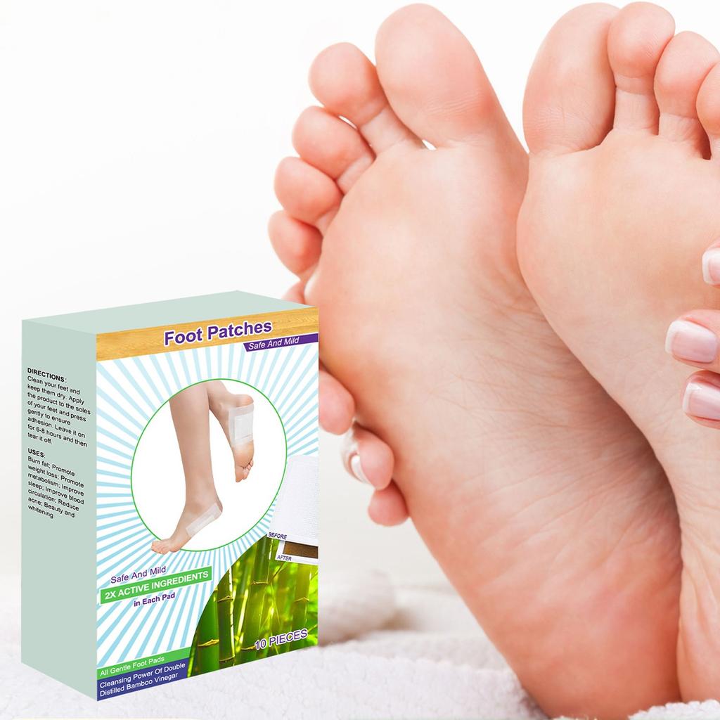Herbal Foot Patches , Daily Care For Legs, Nourishing Feet, Body Foot Bath Beads 10 PIECES