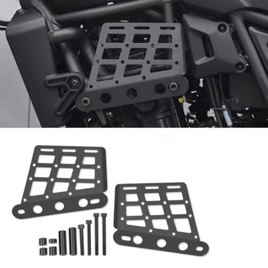 

Для Eliminator 500 Набор аксессуарных сумок из 2 холщовых боковых сумок-держателей с подвесными пластинами и расширением для хранения, боковая загрузка, боковой кофр, монтажная стойка (2025, чёрный