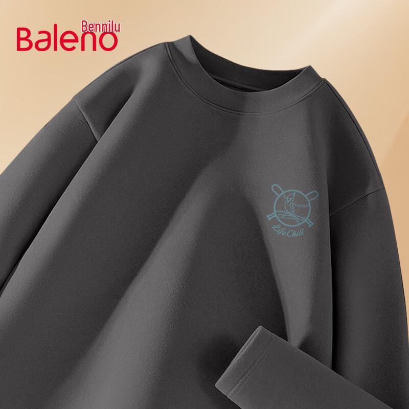 Baleno Men s Loose Fit Long Sleeve Graphic T-Shirt XL