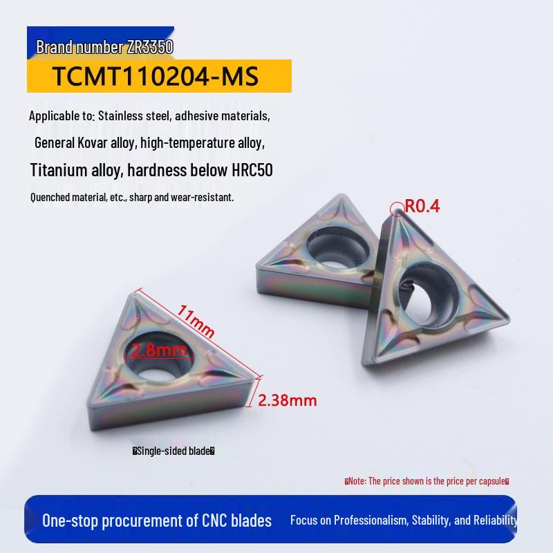 TCMT11 Triangle Carbide Lathe Tool for CNC Inner Hole Boring