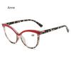 Vintage Cat-Eye Full Rim Reading Glasses Non-Prescription, PC Frame & Lens, Elegant Design, Range 1.0 to 4.0 gafas hombre