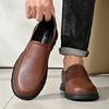 Golden Sapling Formella Loafers Man Läder Flats Casual Business Skor Herrklädskor Bekväma Bröllopsloafers