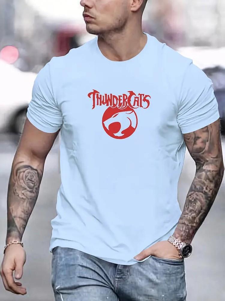 Thundercats Unisex Adult Tshirt Inspired Cartoon Cats Logo Classic Tshirt S