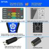 4-piece Brake Fluid Test Tool Kit New Brake Fluid Tester Brake Pad Ruler Brake Pad Detection Pen Brake Oil Pipe Joint