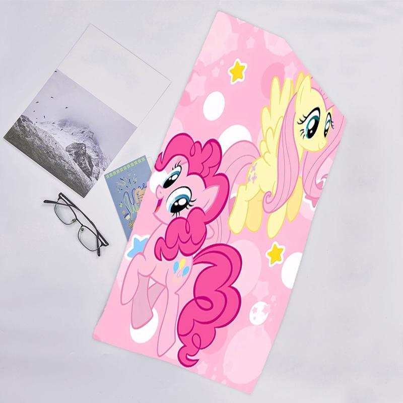 1pc My Little Pony4 Beach Towel, Beach and Seaside Swimming Pool Equipment, Fashion Pattern, Rectangular, Travel Essentials