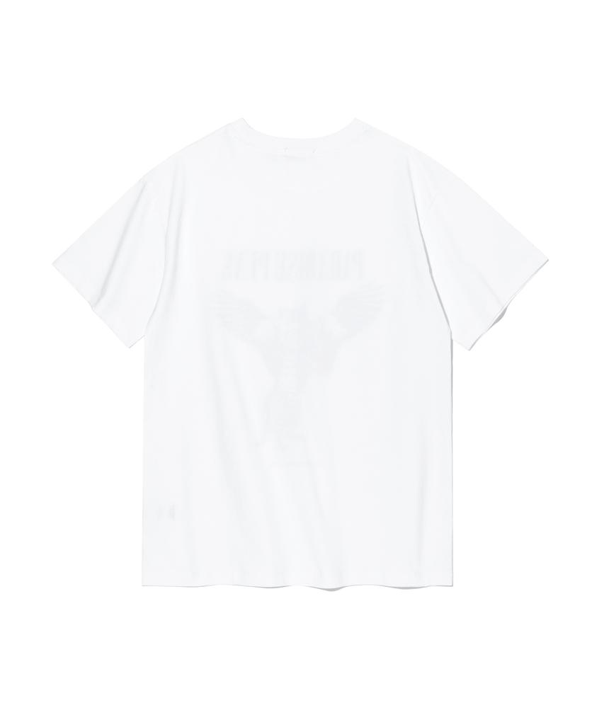 Nagwonpeongkeu Cat Punk T-Shirt [White]