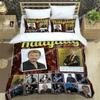 Rock Star Johnny Hallyday Bedding Set Bedroom Soft Modern Bedspreads Comefortable Kids Duvet Cover Quilt Cover And Pillowcase