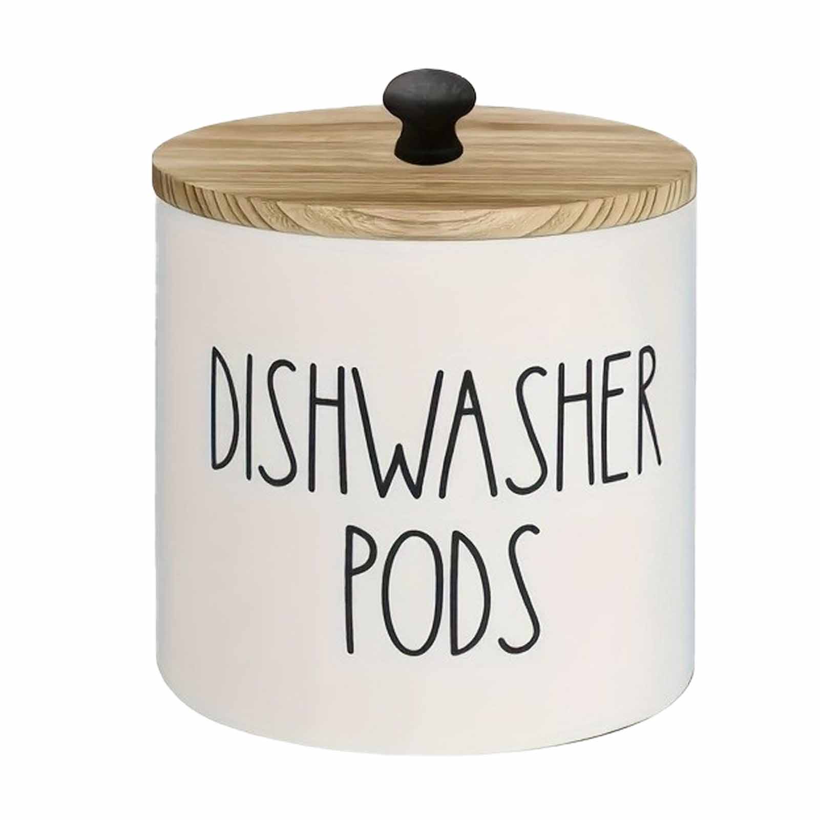 

Деревянная коробка для хранения капсул для посудомоечной машины Кухонный порядок и чистота Вмещает герметичный органайзер для ароматических бусин