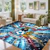 Coventry City Football Design Crystal Velvet Rug Soft Decorative Mat for Bedroom Entrance
