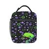 Invaders Zims Gir Lunch Bag  Portable Zipper Lunch Box Girls Office Print Cooler Bag Kawaii Waterproof Thermal Tote Handbags