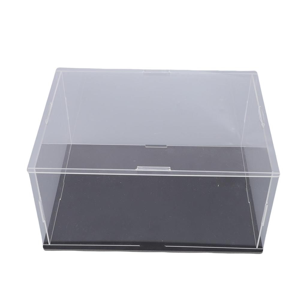 Acryl Vitrine Selbstmontage Staubdichte Ausstellungsbox für Sammlerstücke Actionfiguren Puppen Spielzeug Heimaufbewahrung