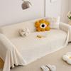 Funda Sofa Living Room Jacquard Thick Sofa Mat Throw  Winter Warm Sherpa Camping Picnic Sofa Cover