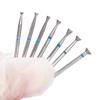 10Pcs High-hardness Nail Polishing Head Set Dead Skin Removal Cuticle Nail Grinding Bits  Nail Tool