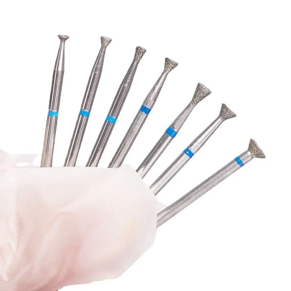10Pcs High-hardness Nail Polishing Head Set Dead Skin Removal Cuticle Nail Grinding Bits Nail Tool