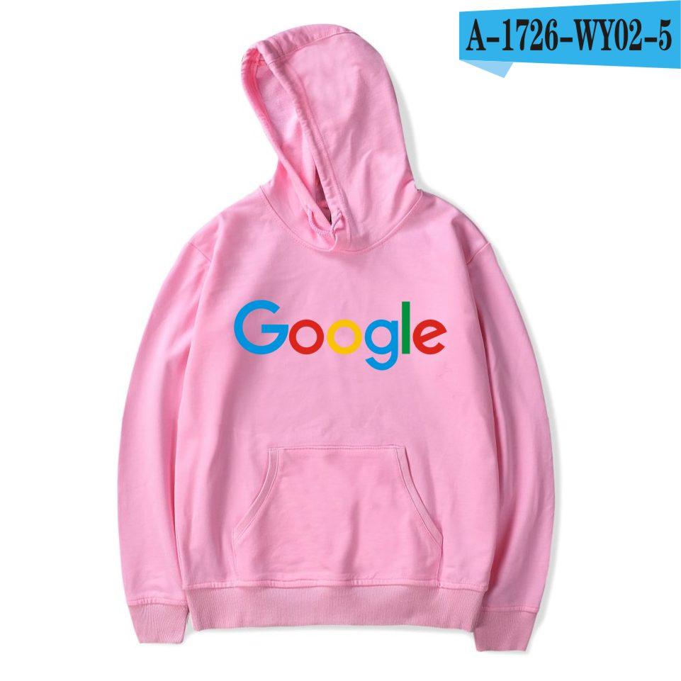 Hoodies mit Regenbogen-Buchstaben-Druck, modisch, beliebt, Google-Hoodies, Unisex, WoUnisex, Winter, langärmelige Sweatshirts, Harajuku, Streetwear-Hoodie