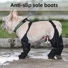 Sapatos para Bulldog Francês Tamanho M Prático Macios Ajustáveis Impermeáveis Bota para Cachorro Calça Protetora para Patas de Pet Antiderrapante Respirável
