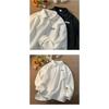 American Vintage Style Polo Collar Sweatshirt For Men
