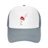RoUnisextic Heart Blossom Drift Art Mesh Baseball Cap Casual Hat Outdoor  For Womens Unisex FeUnisex
