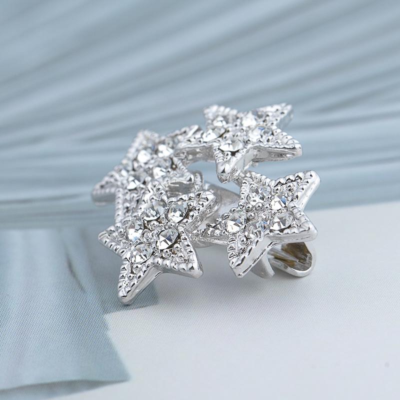 1PC DIY Brooch pin Women Crystal Rhinestone Jewelry Elegant Simple Brooch