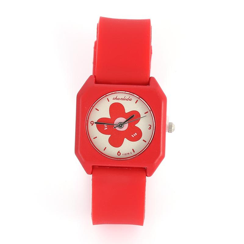 Dopamine Silicone Belt Casual Ladies Watch Fashion Cute Small Fresh Student Quartz Watch Female