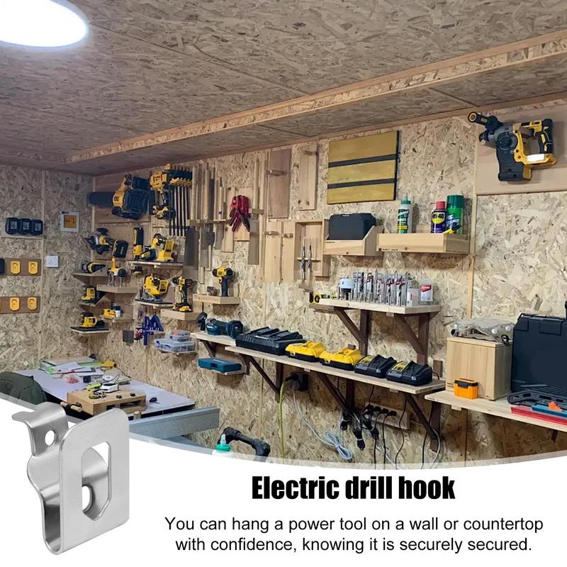 Electric Drill Belt Clip Electric Drill Belt Clip Metal Hooks Cordless Drill Belt Clip Hook Replacement Home Power Tool