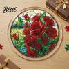 Hanging Window Decoration Acrylic Puzzle Suncatcher Stained Glass Ornaments DIY Jigsaw Sun Handmade Art Catcher Kit for Home Garden Decor