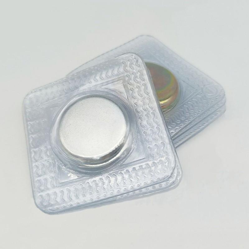 Waterproof PVC-Coated Magnetic Button for DIY, Luggage, Curtains, and Clothing