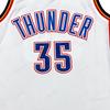 Adidas X NBA Collaboration Durant Oklahoma City Thunder 35 Fashion Comfortable Casual Soft Basketball Jersey Unisex Jersey White 7470A-3CS-K91104