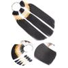 30Pcs/Set Real Human Hair Hair Color Rings Chart Ring Hair Dyeing Sample  Salon Tools