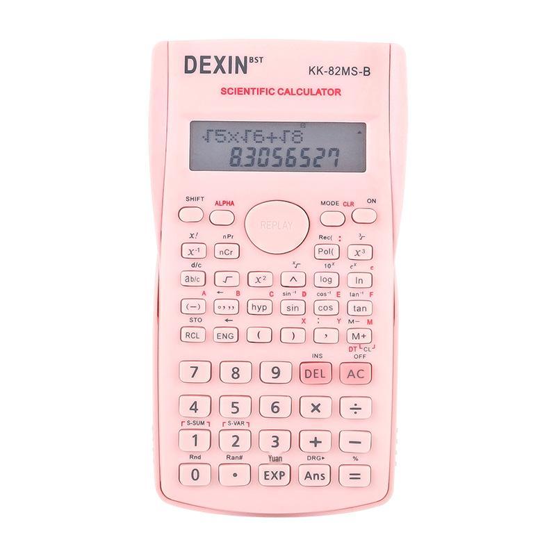 82MS Candy Color Student Multifunction Scientific Calculator