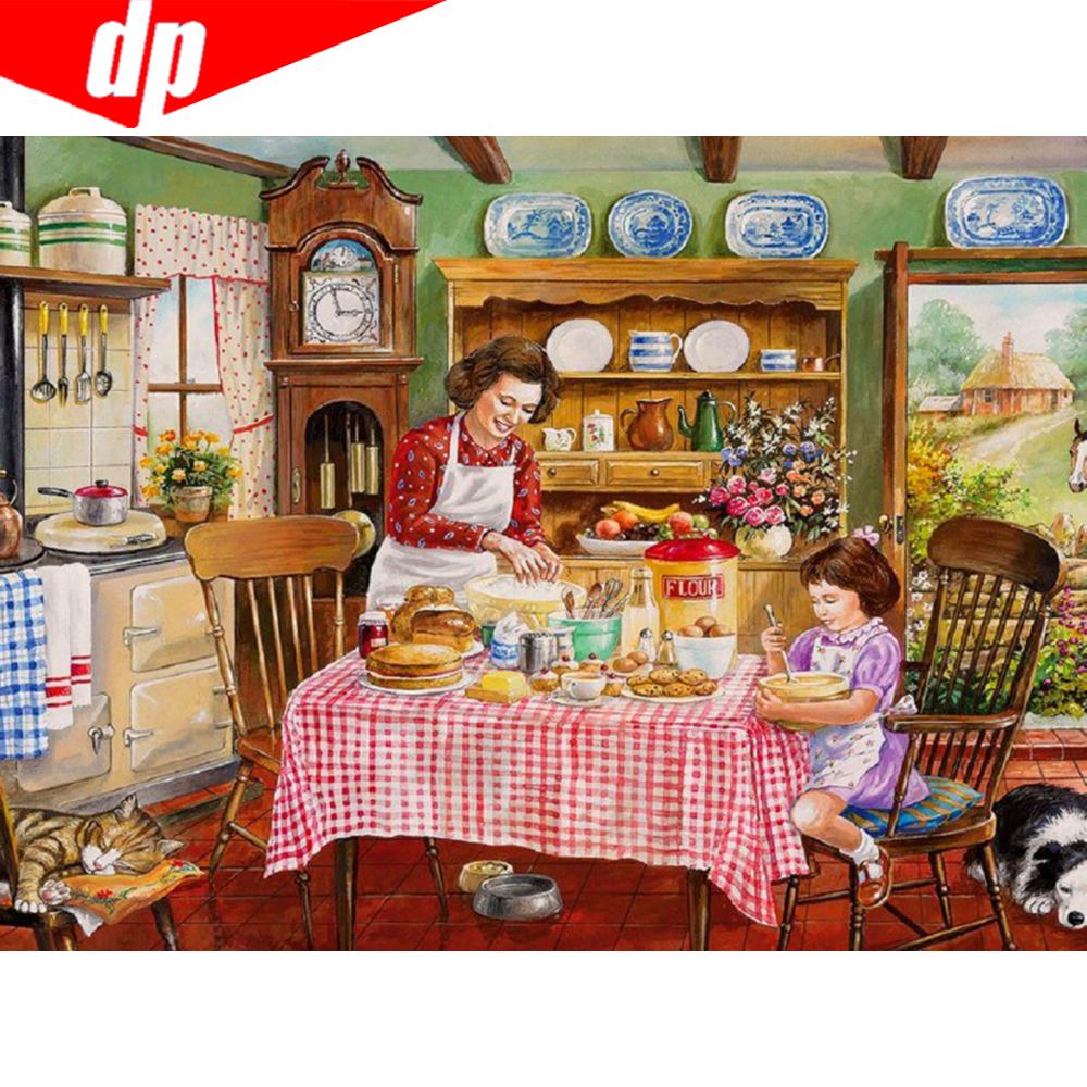 Diamond Painting Colorful Butterfly Full Square Round Drill Diamond Embroidery Seaside Landscape Cross Stitch Mosaic Decor for Home