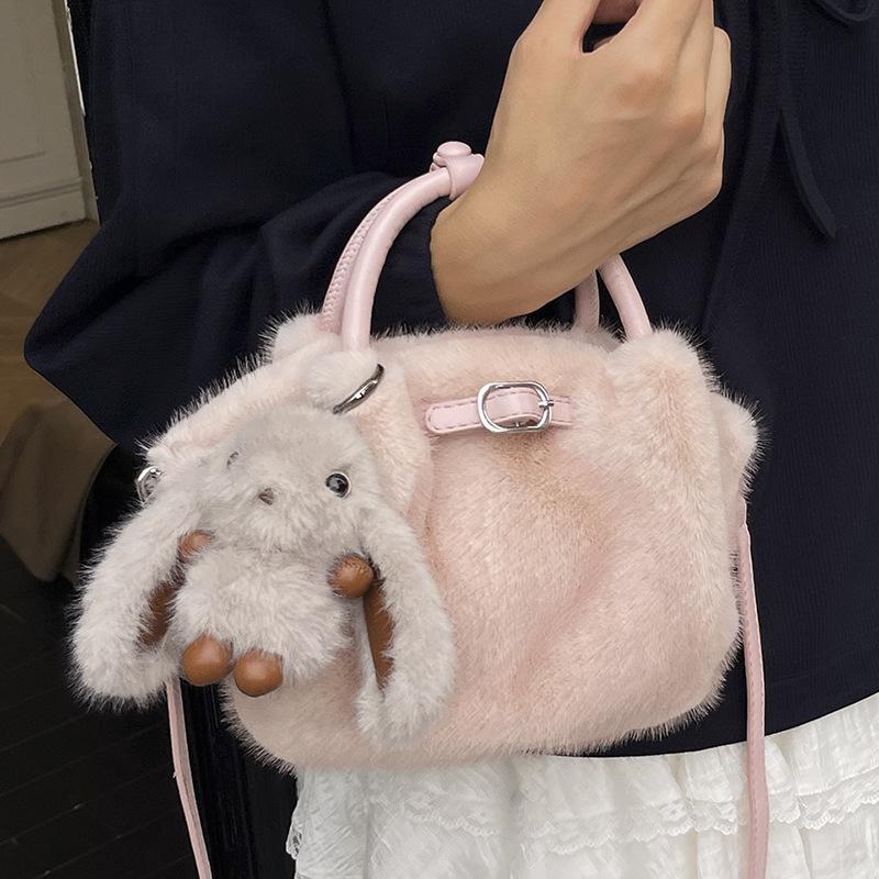 Hand-held Vegetable Basket Bag, Pleated Bucket Bag, Fashionable Single-shoulder Crossbody Bag