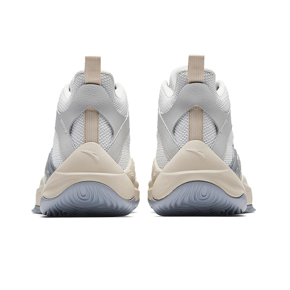 Anta Jianshan 2.5 Lite Comfortable Technology Shock Absorption Wear-Resistant Non-Slip High-Top Basketball Shoes Men sneaker Gray 912511603Q-3