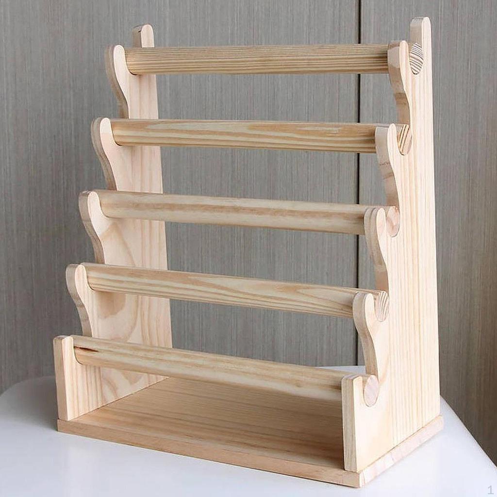 Bangle Organizer Stand for Jewelry, 5-Tier Display Hair Ties and Scrunchies