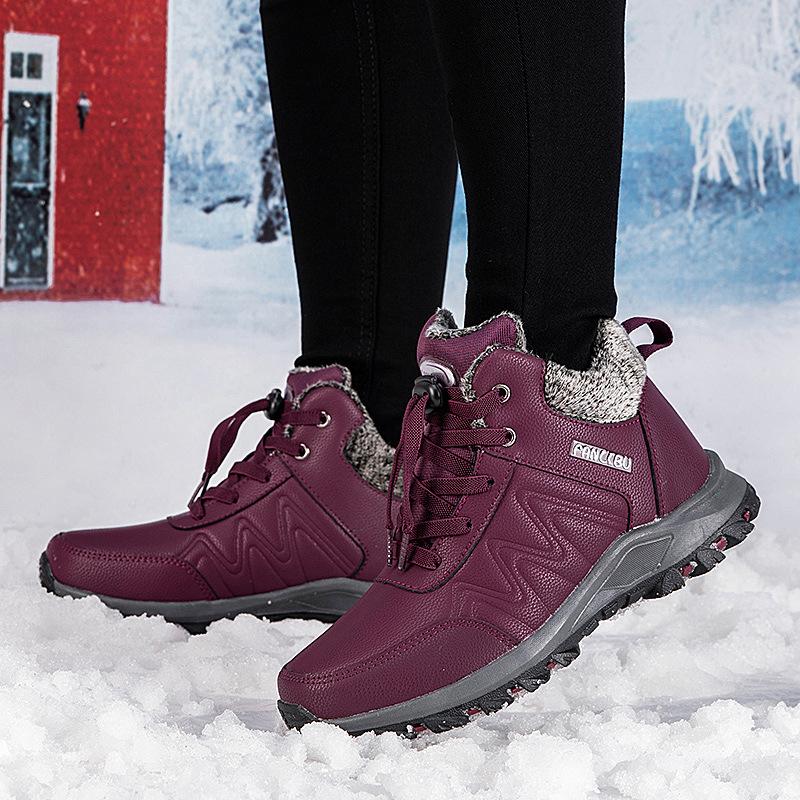 

Зимние ботинки для среднего и пожилого возраста, новые зимние хлопковые туфли, нескользящая мягкая подошва, папины туфли, бархатная теплая прогулочная обувь, обувь для пожилых людей 35