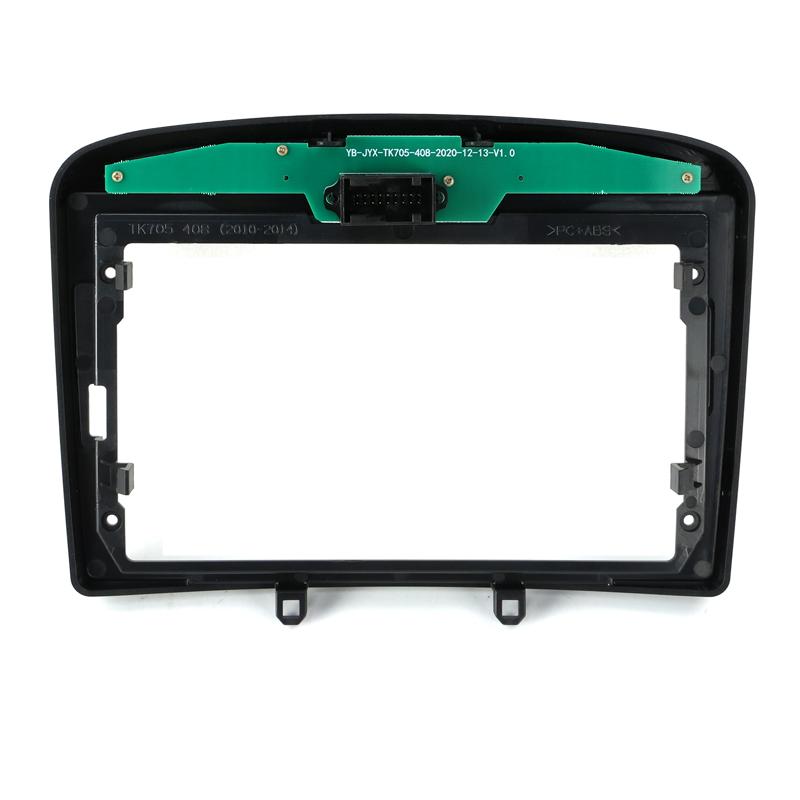 Android Car Radio Fascia Adapter Power Cable For Peugeot 408 2012-2020 308 308SW 2007-2015 Video Player Mounting Facia Frame Kit