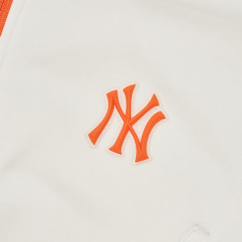 New MLB New York Yankees Jackets Women's Cream 3FTRA0424-50IVS