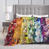 Cookie Run Kingdom Blanket Quality Warm Soft Throw Blanket Winter Picnic Home Decor Fluffy Bedspread