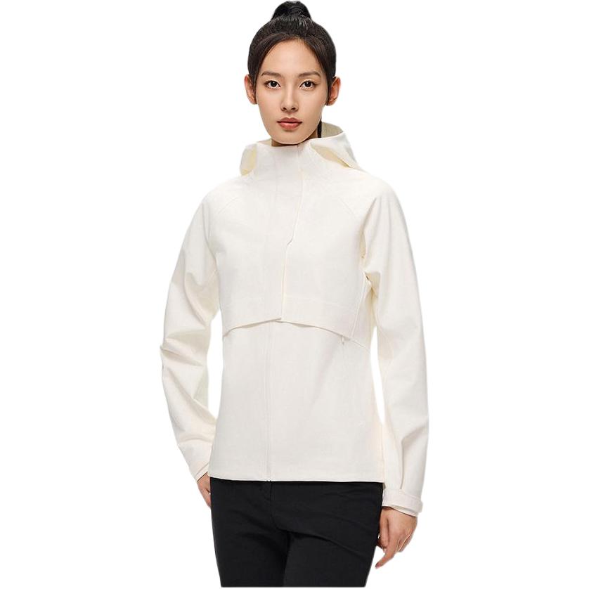 Anta Champion All-Weather Series Glory Comfortable Simple Hooded Versatile Waterproof Windproof Jacket Women Jacket 162540605-1