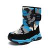 Kids Winter Snow Boots Girls Boys Waterproof Anti-Slip Warm Fleece-Lined Short Ankle Cold Weather