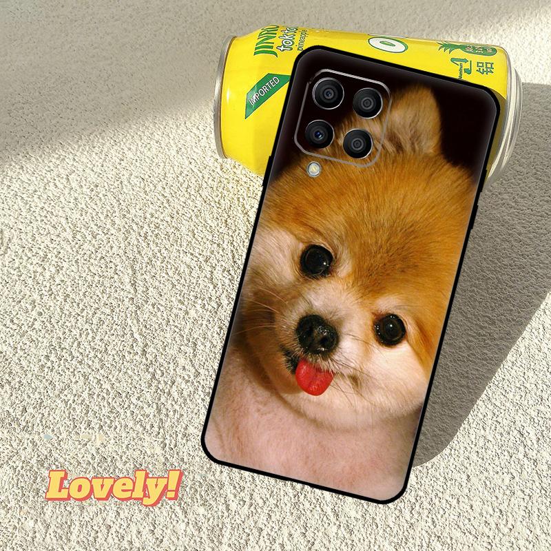 Pomeranian Dogs Dog Colorful Case For Samsung Galaxy M52 M36 M06 M16 M56 M33 M15 M55 M31 M13 M12 M14 M53 M32 M35 M34 M54